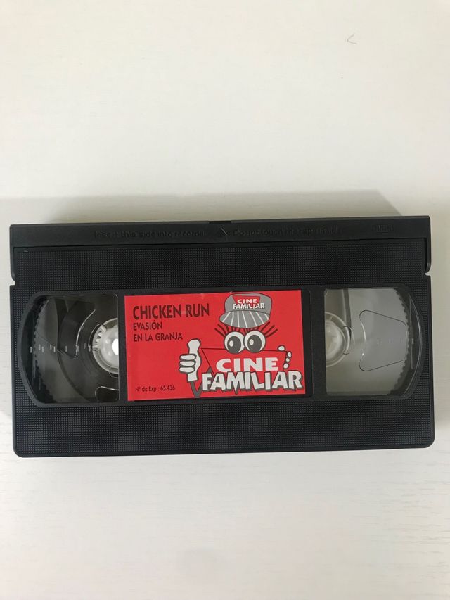 Cinta video VHS Evasión en la granja. Chicken run
