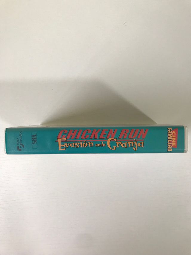 Cinta video VHS Evasión en la granja. Chicken run
