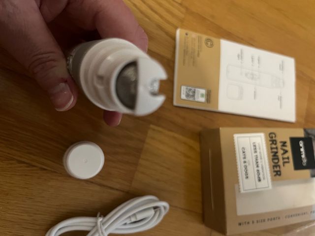 lima de uñas electrica