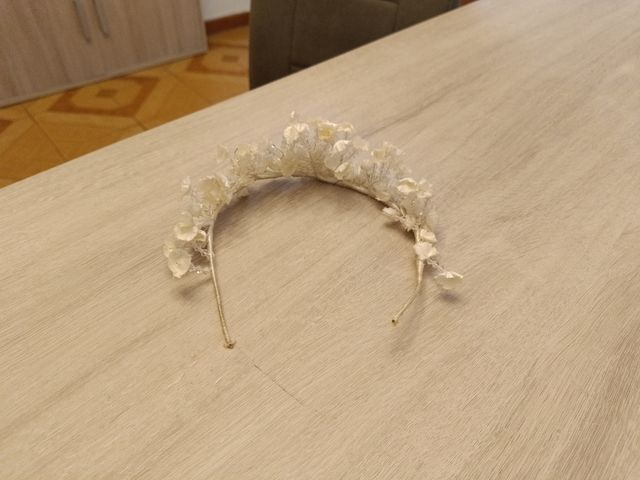 Diadema tiara de boda o comunión