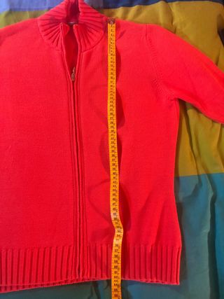 Cardigan color rosso corallo, Glenfield, M