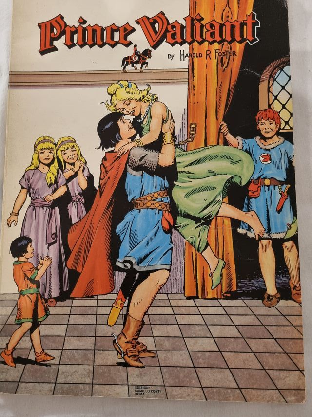 PRINCIPE VALIENTE ITALIANO. Nº 09 (1977)25,5X35 CM