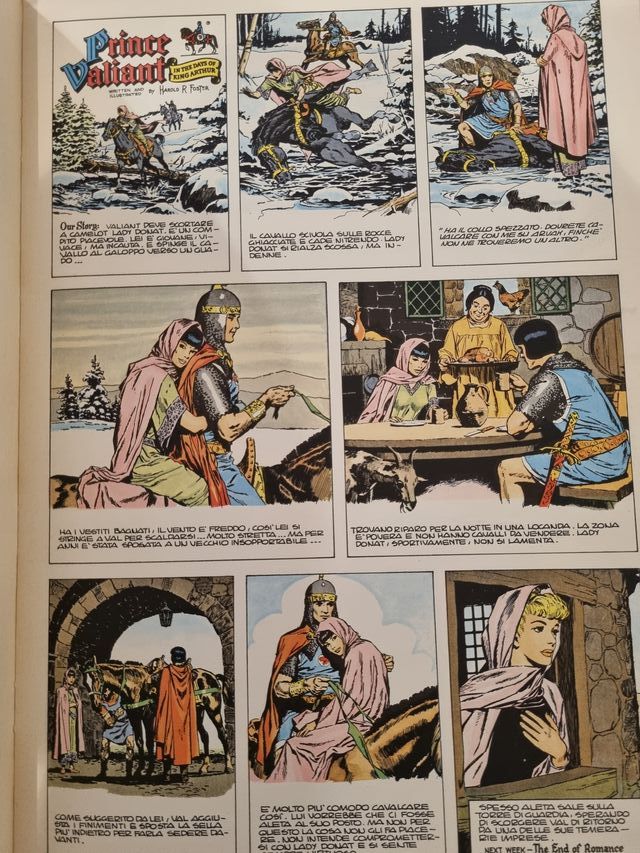 PRINCIPE VALIENTE ITALIANO. Nº 09 (1977)25,5X35 CM