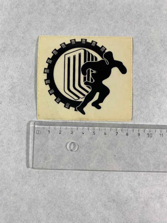 pegatina discoteca metro