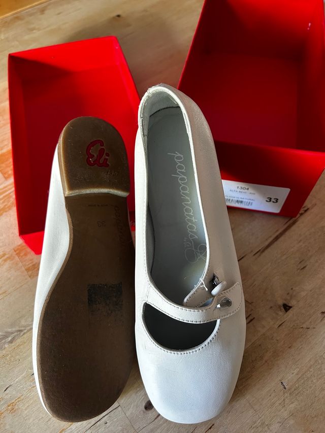 zapatos de piel talla 33