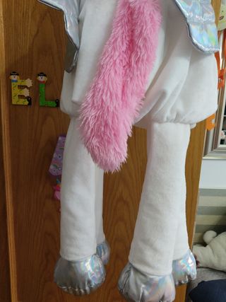 Disfraz de unicornio, talla 8/10 años