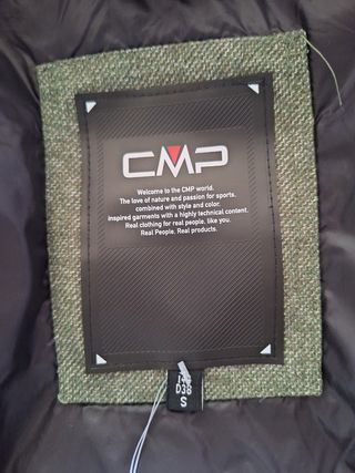 Abrigo plumas mujer marca CMP