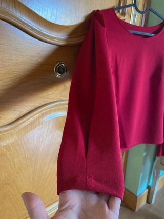 camisa / blusa granate