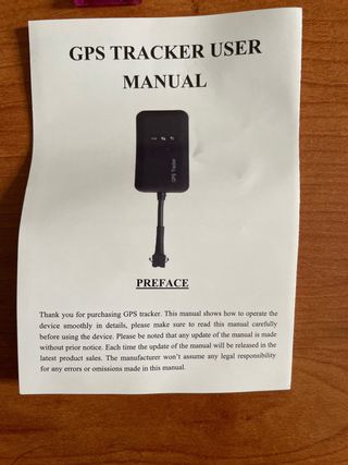 Rastreador GPS para vehiculos