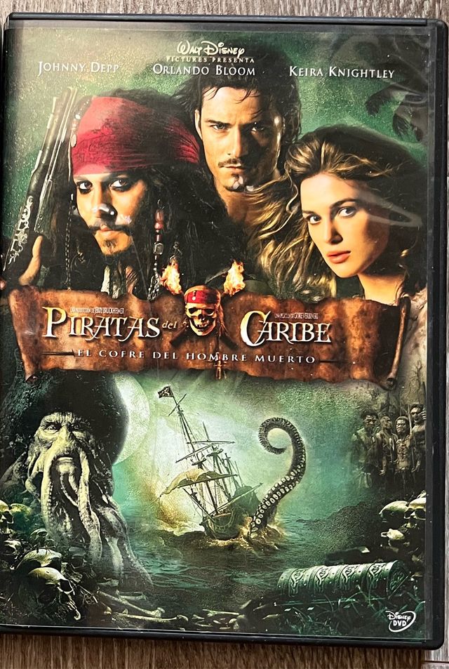 DVD Piratas del caribe