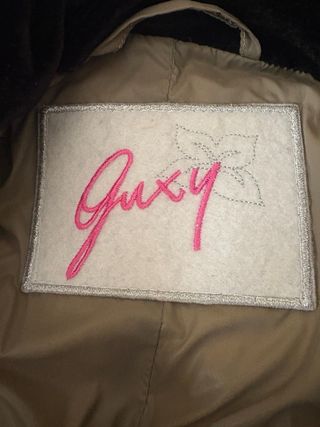 Abrigo acolchado largo mujer