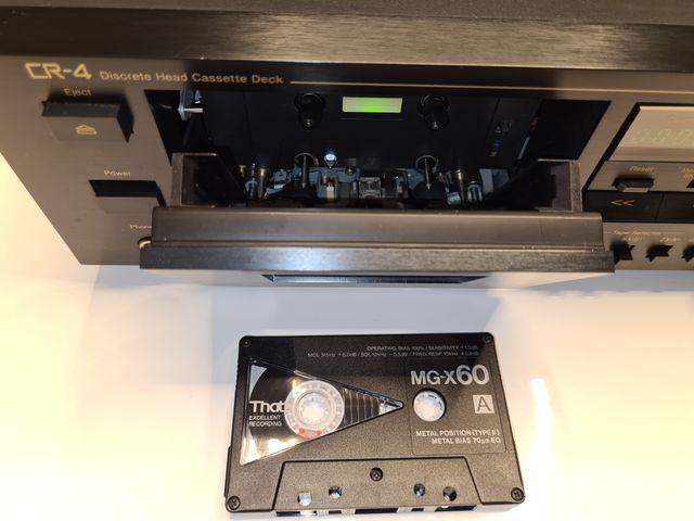 Vendo Pletina NAKAMICHI CR4 Impecable