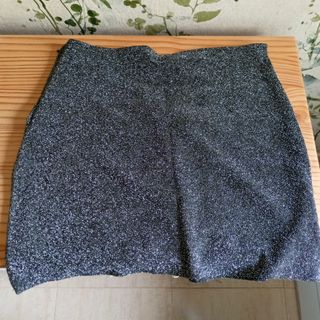 Falda gris de fiesta