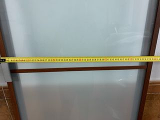 Puertas de Armario con cristal madera oscura Ikea