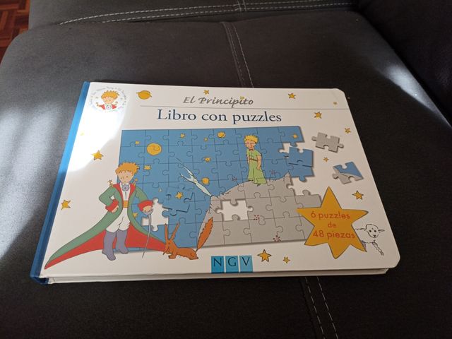 EL PRINCIPITO👑.Libro con puzzles