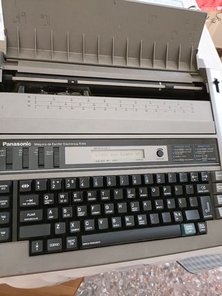 Maquina escribir electrica Panasonic