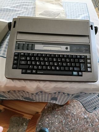 Maquina escribir electrica Panasonic