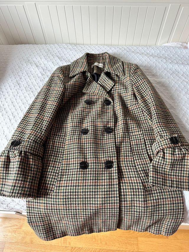 Abrigo cuadros