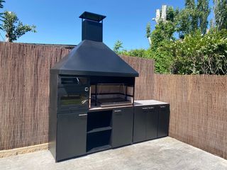 pergola barbacoa porche cenador horno