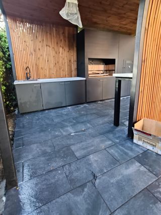 pergola barbacoa porche cenador horno