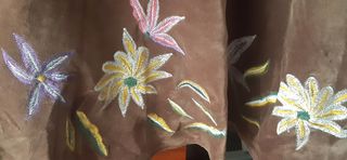 Falda de Cascabel. Talla L. Terciopelo