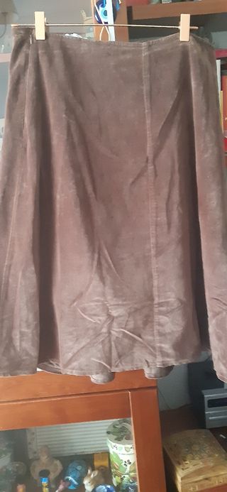 Falda de Cascabel. Talla L. Terciopelo