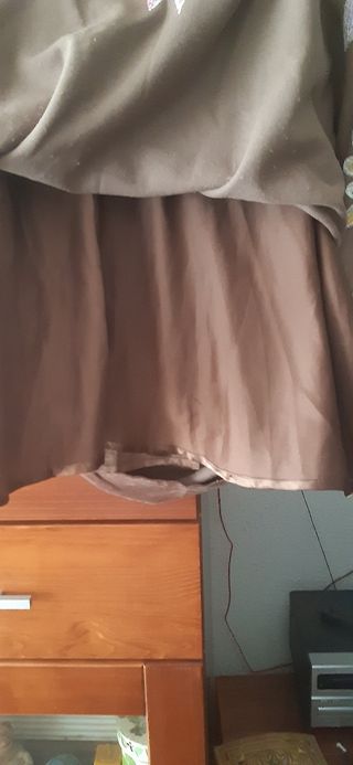 Falda de Cascabel. Talla L. Terciopelo