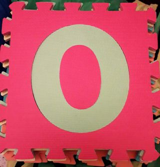 Alfombra 10 piezas puzzle números