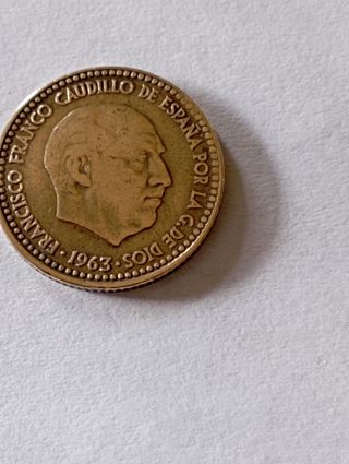 Moneda antigua Franco 1963*66