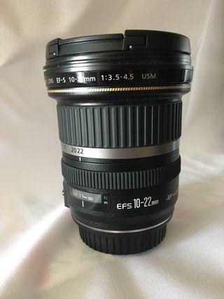 Vendo objetivo Canon 10-22 mm