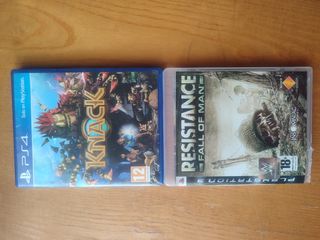 Pack 3 juegos Wii, PS3 y ps4