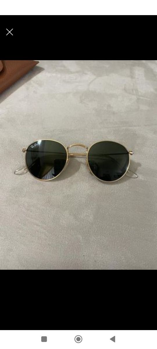 Occhiali da sole Rayban completi di scatola