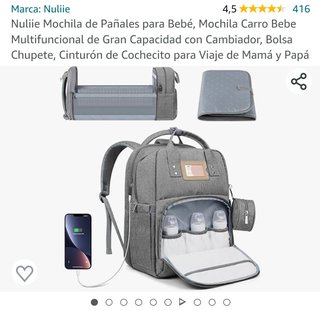 Nuliie Mochila de Pañales para Bebé
