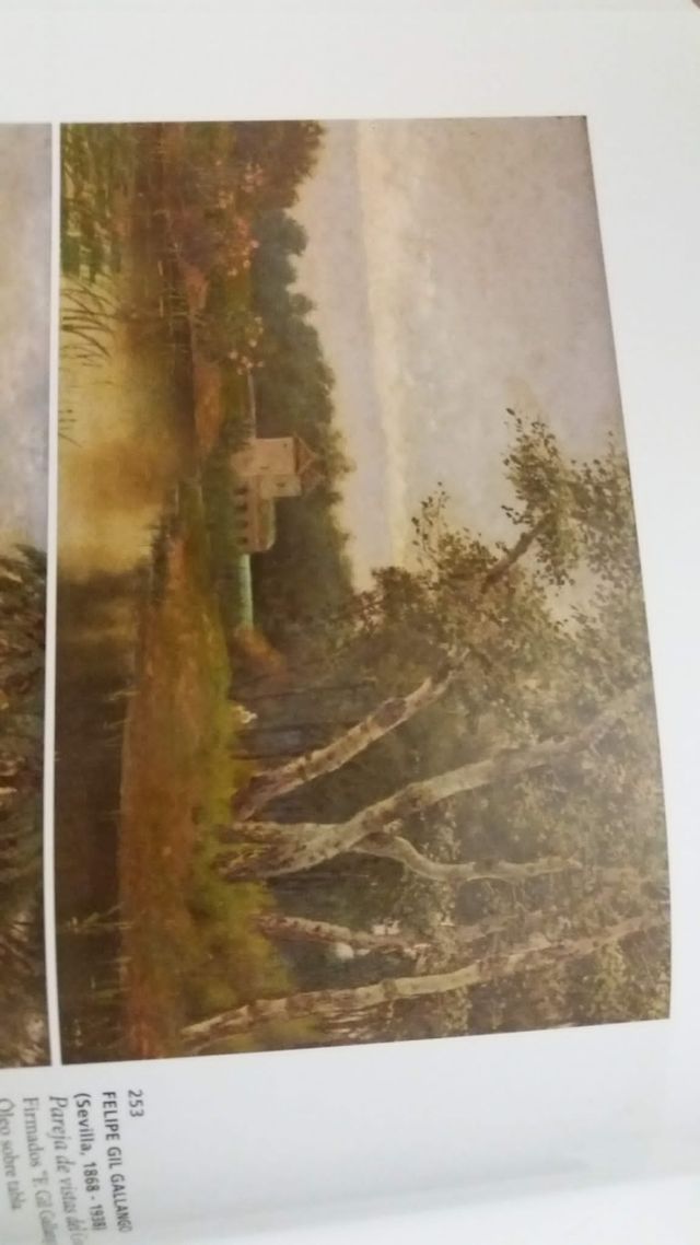 Coppia di paesaggi di Alcalá