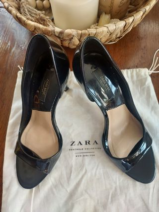 Zapatos zara charol