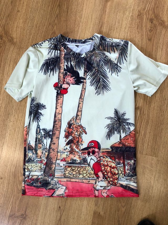 T-shirt Dragon Ball Goku e Mutenroshi 8-9 anni