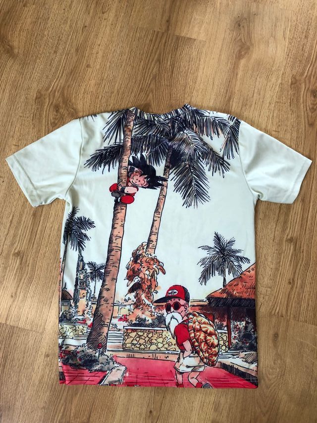 T-shirt Dragon Ball Goku e Mutenroshi 8-9 anni