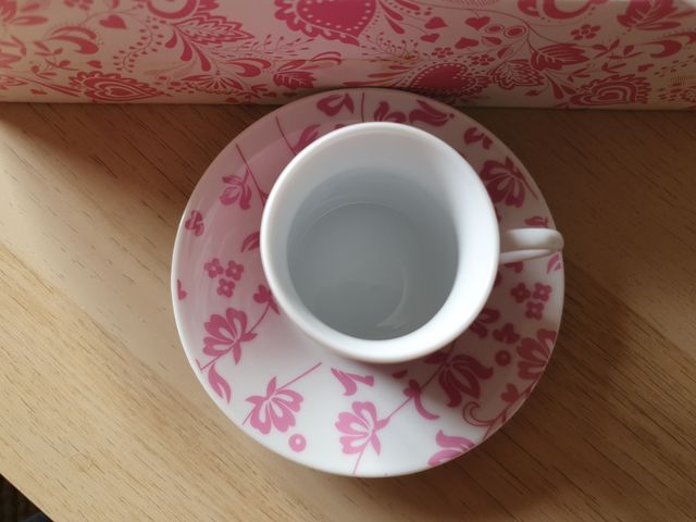 Juego de seis tazas de café