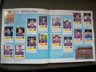 Album cromos futbol 87 COMPLETO