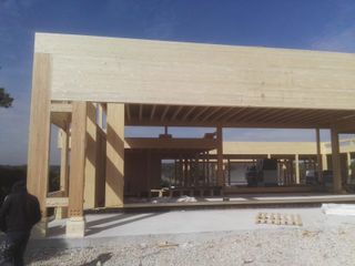 Construcción de casas de madera