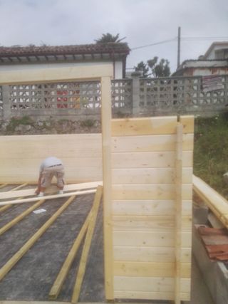 Construcción de casas de madera