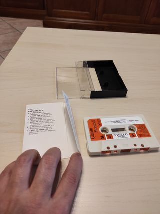 Set 4 musicassette Gianni Morandi