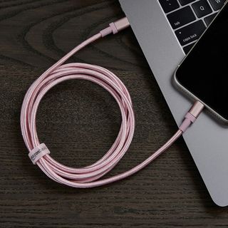 Cable trenzado de nylon USB-C a Lightning