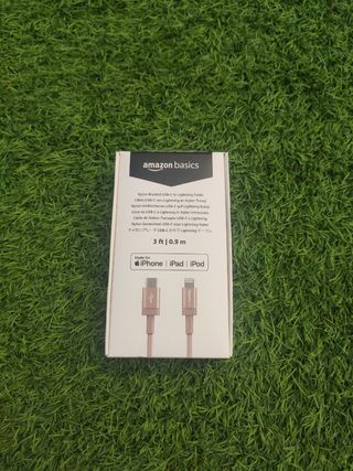 Cable trenzado de nylon USB-C a Lightning
