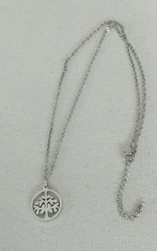 Cadena colgante acero inoxidable Árbol de la vida