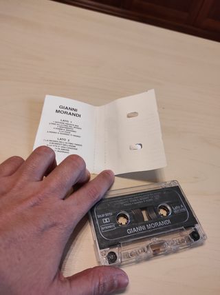 Set 2 musicassette Gianni Morandi