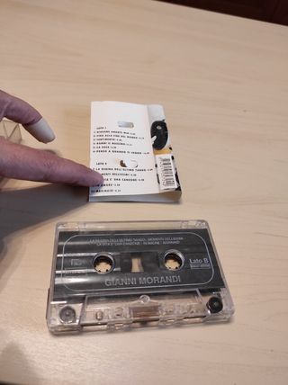 Set 2 musicassette Gianni Morandi