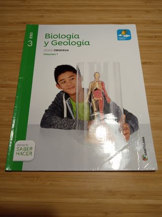 Libro biología y geología 3° Eso