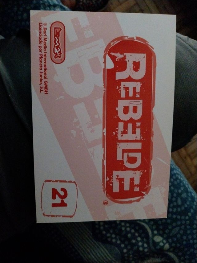 Tarjetas de colección Rebelde