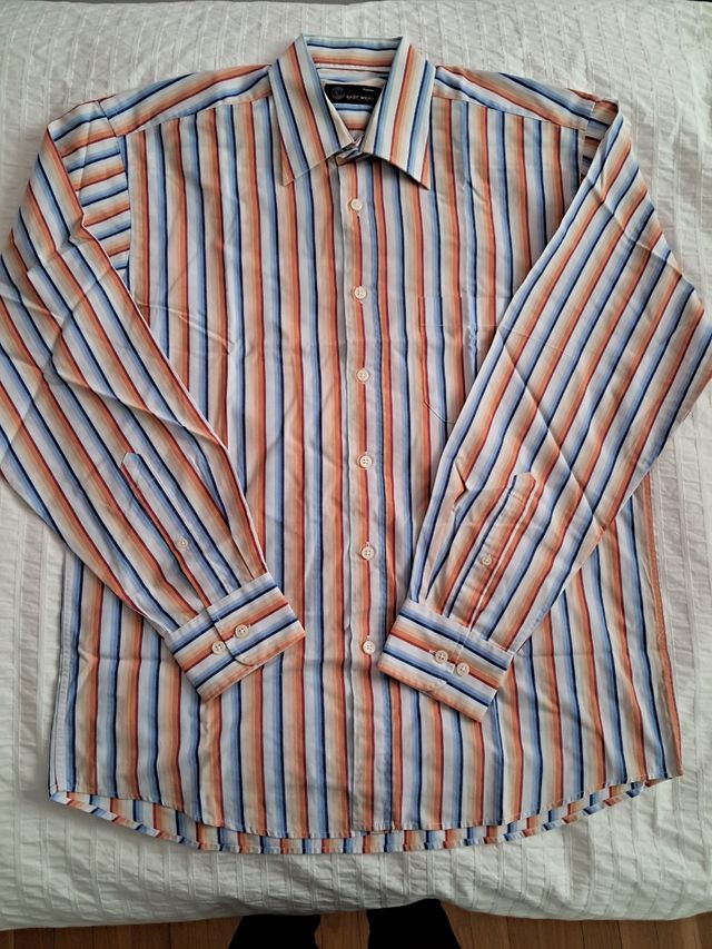 Camisa caballero manga larga